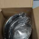 Anaeat 3 Pack Stainless Steel Kitchen Funnel Set, Multi-Use Premium Metal Food Grade Cooking Funnels with 2 Removable Strainer Filter for Transferring Liquid or Dry Ingredients & 1 Pc Cleaning Brush