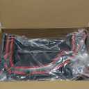 JeCar Front Door Storage Boxes Door Net Replacement Interior Accessories for Jeep Wrangler JK JKU 2011-2018