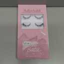 FlutterHabit The Bestie prepTECH Classic 6 Pair Underlash Extensions, 614mm Tapered Lash Clusters, Reusable Under Lash Eyelashes for At Home Application, Light Volume Cat Eye, Adhesive Required