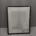 upsimples 16x20 Picture Frame, Display Pictures 11x14 with Mat or 16 x 20 Without, Wall Hanging Poster Frame, Black, 1 Pack
