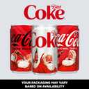 Diet Coke Fridge Pack Diet Soda, 7.5 fl oz Cans, 10 Pack - Mini Soda Soft Drinks