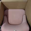 Accent Chair Velvet Upholstered Single Sofa with Rubber Wood Legs Pink