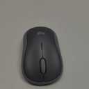 Logitech M185 Wireless Mouse, 2.4GHz with USB Mini Receiver, 12-Month Battery Life, 1000 DPI Optical Tracking, Ambidextrous PC/Mac/Laptop,  Swift Grey