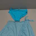 Sexy Ruffle Chiffon Cover up Swimwear Beach Sarong Ruffle Casual Beach Dress(SJJ38) 