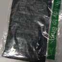 Pocket Squares for Men 11.81" Satin Men's Handkerchiefs with Pocket Square Holder for Wedding Party Prom (Black)