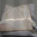 2010ft White Tulle Backdrop Curtain with Lights String for Parties, Sheer Photo Backdrop Curtains for Wedding Party Photography Background (20ftx10ft)