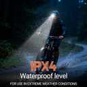 4 x Himalaya LED Headlamp Flashlight, Green Head Lamp with White Red Light, Lightweight Waterproof IPX64 Headlight with Comfortable Headband for Camping Hiking Running Work Travel