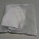 Zmart Strappy Bikini Bottoms - Women's Full Coverage Bathing Suit Mid Waist Swimsuit Bottom (Medium, White)