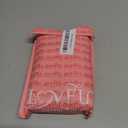 LOVFUL Press on Nails Candy Diamonds & White French Tip | Luxury Spring French Tip Glossy Press On Nails with Bling | Square Long 2.2 in | H36(M)