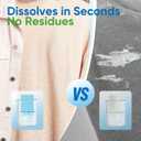 2 x Laundry Detergent Sheets 300 Loads Diesetsr Laundry Sheet ECO-friendly Travel Plastic-Free Washing Detergent Soap Sheets,Fragrance-Free (150 Count (Pack of 1))