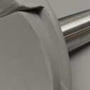 Kason 00TJ Toilet Jack, Add Strength and Stability to Wall-Mounted Toilets, Made of Stainless Steel and Silicone, Increase Weight Capacity of Wall Mounted Toilet to 1,000 LBS (6 Inch - ADA Handicap)