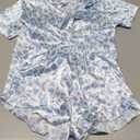 Umeyda Girls & Women Satin Pajamas Set Button Down 2 Piece Silk Pjs Shorts Set Ruffle Sleepwear, 5 Years-Women Large