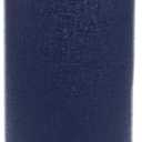 14oz/400ml Vacuum Insulated Glass Bottle,Glass Vacuum Drinking Cup,glass lined thermos, stainless steel body,Glass vacuum liner inside(Dark Blue)