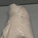 Trendy Queen Women's Oversized Cable Knit Crewneck Sweaters S, Cream