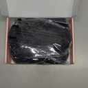 LONAI Hair Extension,9PCS 22" Curly Clip in Hair Extensions LN002 Long Soft Thick Synthetic Hairpieces for Women- Black Brown