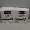Depend Guards Incontinence Pads for Men, Maximum Absorbency, 168 Count (2 Packs of 84)