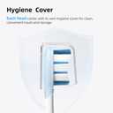 Plaque Control Replacement Heads for Philips Sonicare, Electric Toothbrush Replacement Heads for Adults, White 10 Pack