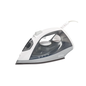 Sunbeam Classic Steam Iron, 1200 Watts, Non-Stick Soleplate, Powerful Shot of Steam, Horizontal or Vertical, Auto Shut-Off, Anti-Drip, Spray Mist, White/Grey