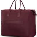 Samsonite Mobile Solution 2 Duffle Bag - Travel & Work Carry-On with Padded Laptop Sleeve, Front Organizer Pocket, Removable Crossbody Strap, StackIt™ Strap, Business & Leisure Travel Bag - Merlot