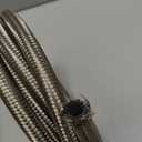 AN6 20FT Fuel Line Hose Kit, Stainless Steel Braided 3/8" - 8.73mm ID (AN6, Stainless Steel)