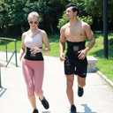 Waist Trimmer for Women, Waist Trainer for Weight Loss,Slimmer Sweat Belt for Men (Small-Medium, Black Pro)