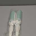 PAKEWAY Pack of 2 Pet Hair Remover for Couch & Carpet, Reusable Lint Roller with Self-Cleaning Base, Dog & Cat Fur Remover, Portable Hair Removal Tool (Green)