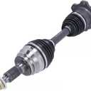 MOSTPLUS CV Axle Shaft Assembly Compatible with For Chevy Silverado GMC Sierra 1500 Suburban 6 LUG Tahoe 4WD Front Velocity DriveShaft
