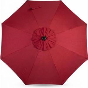 Sfmora 9ft Patio Umbrella Replacement Canopy for 8 Ribs, Outdoor Umbrella Canopy ONLY, Market Umbrella Top, Water-Resistant & UV-Protective
