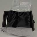 Blissy Silk Pillowcase - 100% Pure Mulberry Silk - 22 Momme 6A High-Grade Fibers - Silk Pillow Cover for Hair & Skin - Regular, Queen & King (Black, Standard)