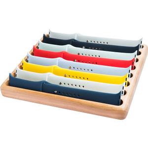 HoldMyBands Storage Compatible with Apple Watch Bands Tray Holder Stand Strap Display Organizer iWatch Portfolio Case Box Dock Station Wood Rack Caddy, 42mm 44mm 45mm 49mm