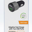 Adaptive Fast Charge With Two USB Ports