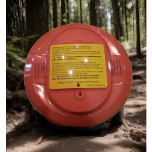 Kidde Smoke and Carbon Monoxide Detector, AA Battery Powered with LED Status Lights, 85 dB Alarm, 5 inches, 30CUDR, 1 Pack