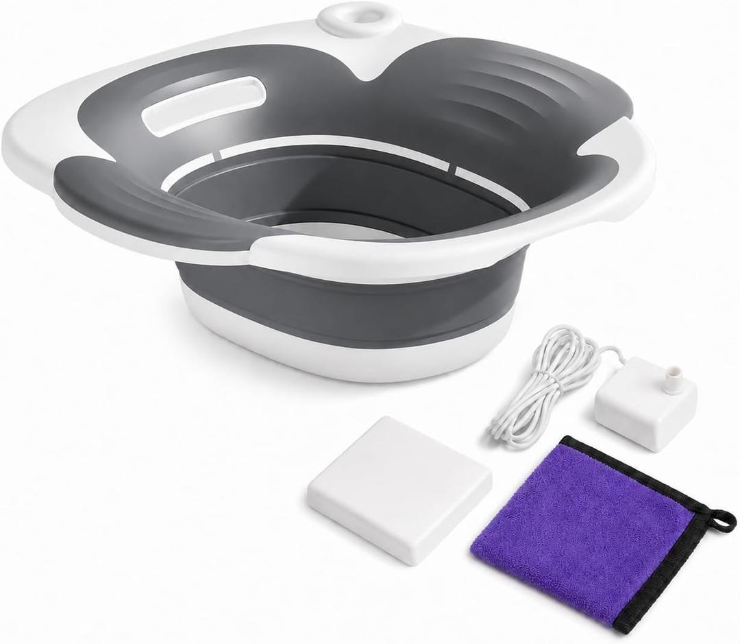 Electric Sitz Bath for Toilet Seat with Wider Comfort Rim