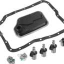 ACROPIX 4F27E/FNR5 Transmission Shift Solenoid Filter Gasket Kit Fit for Mazda 3 6 2006-2013 No.FNC1-21-500A/FNC1-21-500 - Pack of 8