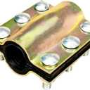 Water Pipe Repair Clamp,OD of The Applicable Pipe is About 1.33 inch,Leak Sealer for Pipes and Plumbing,Length About 4 inch,Suitable for PE/PPR Pipes,Steel/Iron Pipes