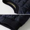 VtuAOL Men's Outerwear Vest for Men Winter Puffer Vests Fleece Lined Outdoor Warm Sleeveless Jackets (Black, L)