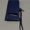 XcaseBar compatible with iPhone 17 Pro Max 6.9" Wallet case with Zipper Credit Card HolderRFID Blocking,Flip Folio Book PU Leather Phone case Shockproof Cover Women Men for Apple 17 ProMax case Blue