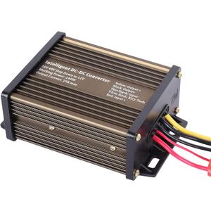 Pro Chaser DC-DC Golf Carts RVs 48V 36V Volt Voltage to 12V Step Down Voltage Reducer Regulator for Headlights Taillights Solar Panels Radios (20A 240W)