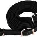 Weaver Leather Brahma Webb Roper Rein (5/8" x 8', Black)