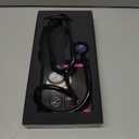3M Littmann Classic III Monitoring Stethoscope, 5870, More Than 2X as Loud, Weighs Less, Stainless Steel Rainbow-Finish Chestpiece, 27" Black Tube, Stem and Headset