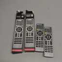 2 x GE 4-Device Universal Remote Control, Designer Series, Brushed Nickel/Silver, 33709