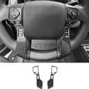 Voodonala for 4runner Steering Wheel Cover Decoration Trim fit Toyota Tacoma 2014-2021 Tundra Sequoia 2018-2021 Toyota 4runner SUV 2010-2021 (6 Holes)