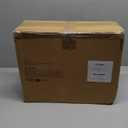 Delamu 2-Tier Multi-Purpose Bathroom Under Sink Organizers and Storage, Stackable Kitchen Pantry Organization, Pull Out Medicine Cabinet Organizer with Movable Dividers, Amber, 4 Pack