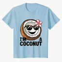 Coconut Costume I'm A Coconut T-Shirt Youth Large