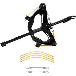 Compound Slingshot That Shoots Steel Balls, Both Handed Compound Bow Set for Adults, Professional Slingshot with Continuous Shooting for Outdoor