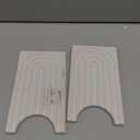 eormoe Diatomite Kitchen Faucet Mat - 14Inch Water Absorbing Stone Tray for Sink, Stone Fast-Drying Faucet Mat for Kitchen Counter Sink Accessories (Light Grey, 14'' x 3.9'')