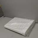 57L Collapsible Laundry Basket with Wheels, Laundry Basket Collapsible, Foldable Laundry Baskets with Handles, Dirty Clothes Hamper for Dorm, Bedroom and Bathroom (Pearl White)