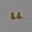 Feekoon 2 Pack Brass Adjustable Nozzle Replacement Compatible with Roundup 181331, All Brass Screw on Cone Nozzle Repair Kit having Gaskets Compatible with Scotts, Roundup, Smith Lawn, Garden Sprayer