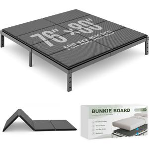 Bunkie Boards King Size(80"x76"), 8mm Bed Boards, King Size BunkieBoards to Stop Sagging, Light and Thin, Breathable, Noise Minimizing, Moisture Resistant Bunkieboards