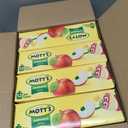 Mott's Applesauce, Made from Real Fruit, No Artificial Flavors, Good Source of Vitamin C, 3.2 oz Clear Pouches, 48 Pack BBD:08-07-26